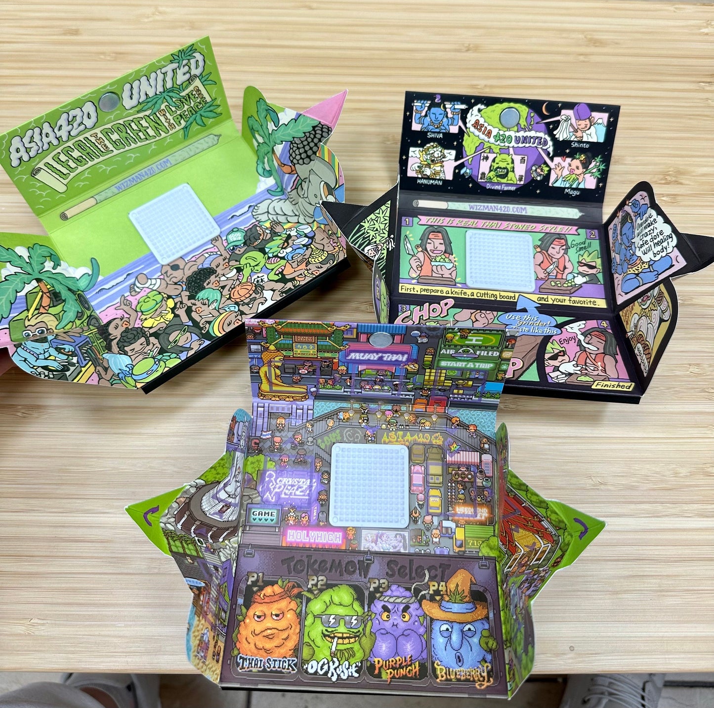 Asia420 UNITED - Rolling Paper Set