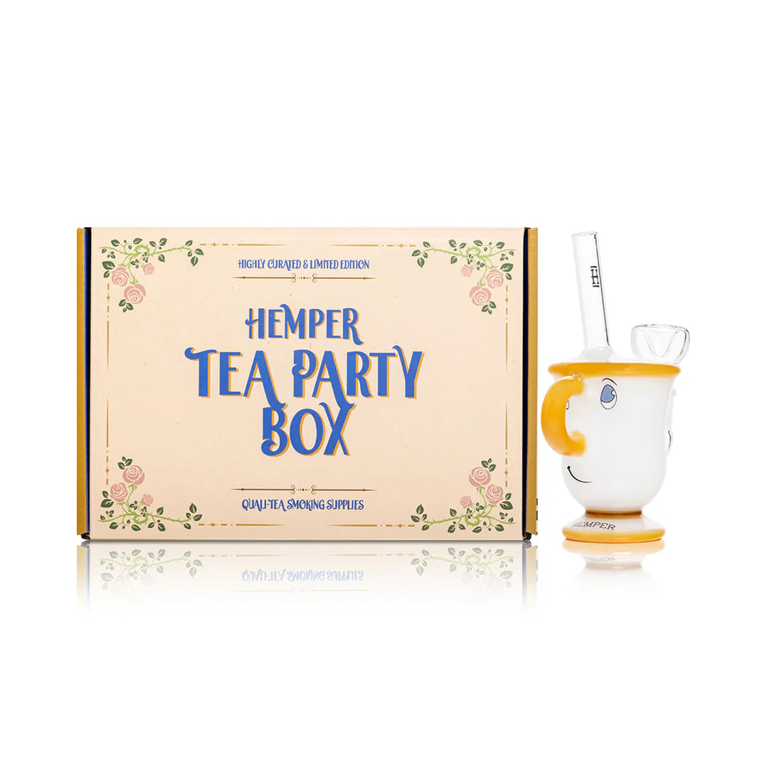 HEMPER Glass Bong Tea Cup (6" Height)