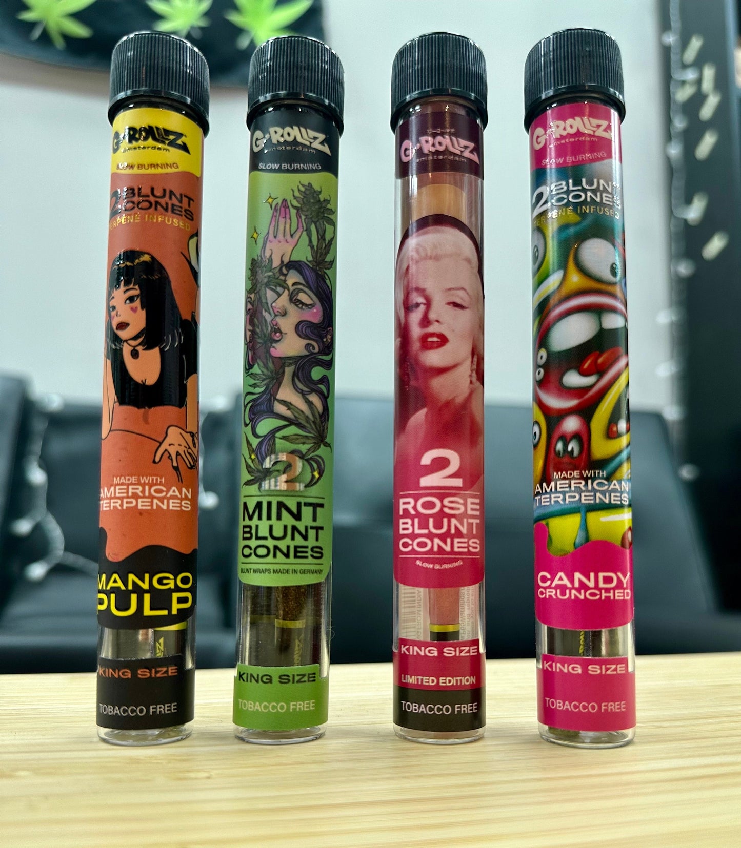 G-ROLLZ - Blunt Cones - 2 Per Pack