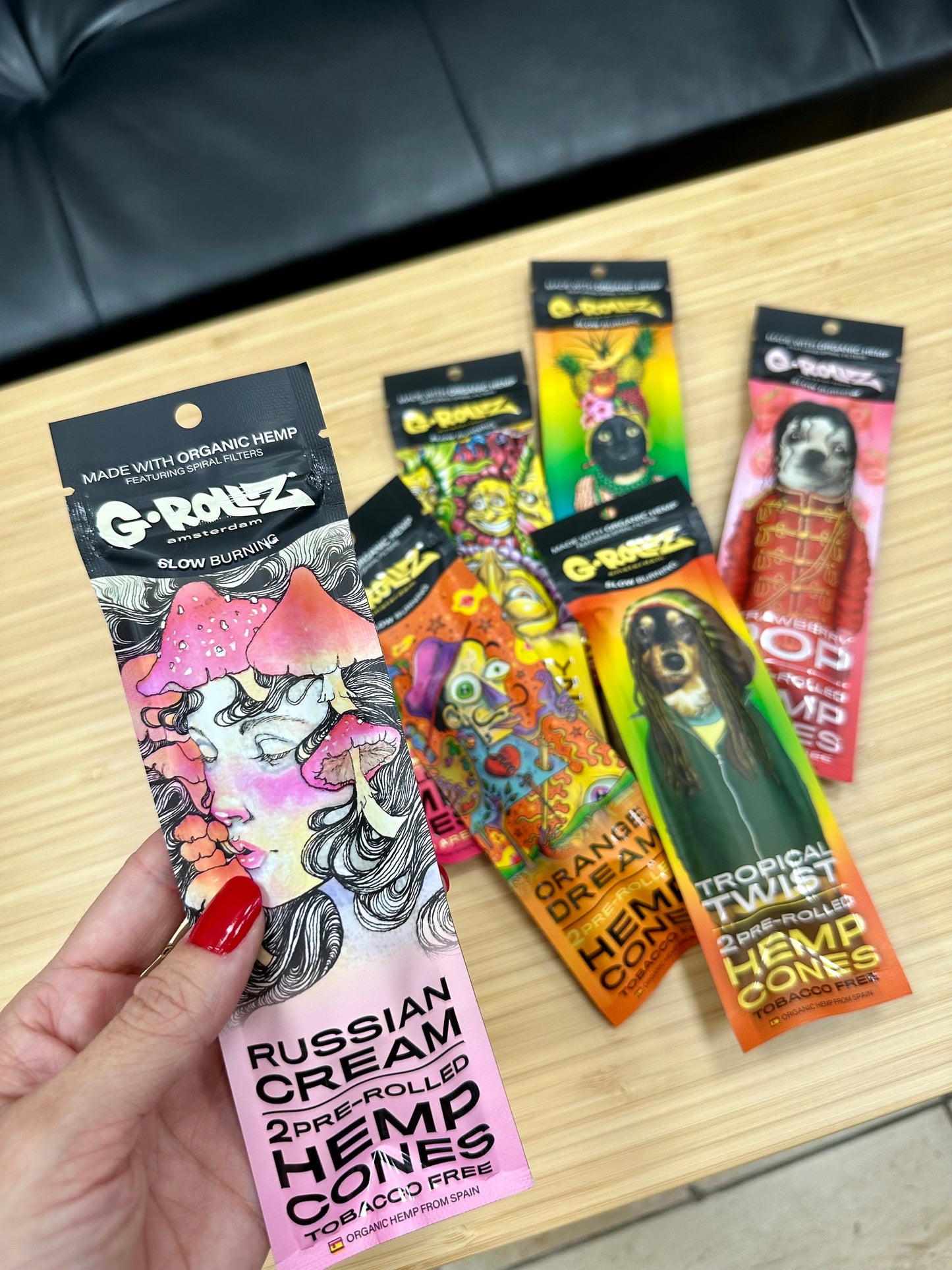 G-ROLLZ Pre-Rolled Cones - 2 Cones Per Pack