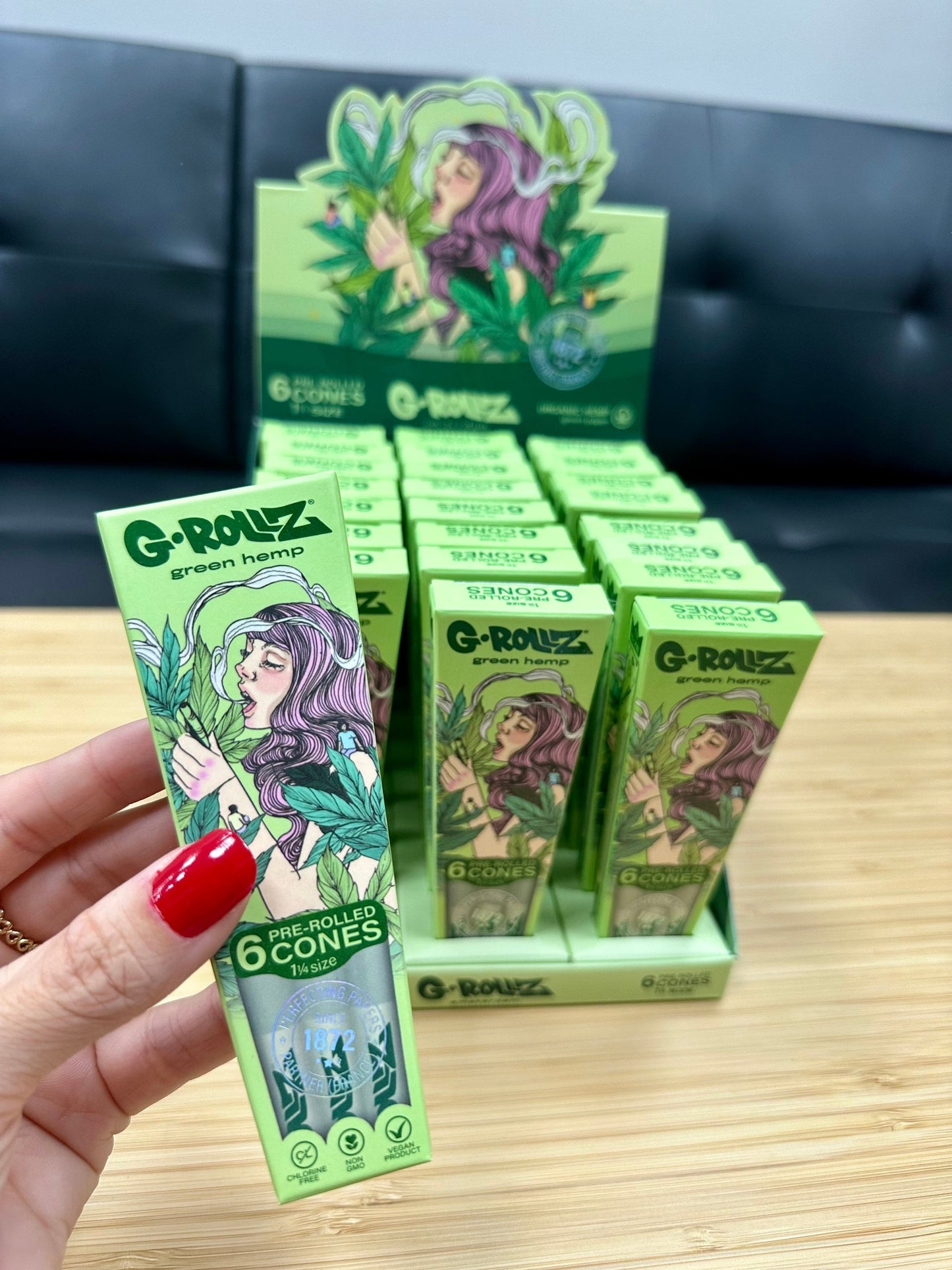 G-ROLLZ | 1 1/4' Cones - 6 Cones Per Pack