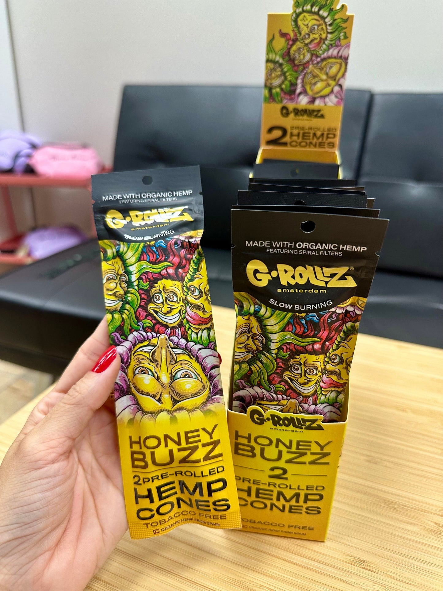 G-ROLLZ Pre-Rolled Cones - 2 Cones Per Pack