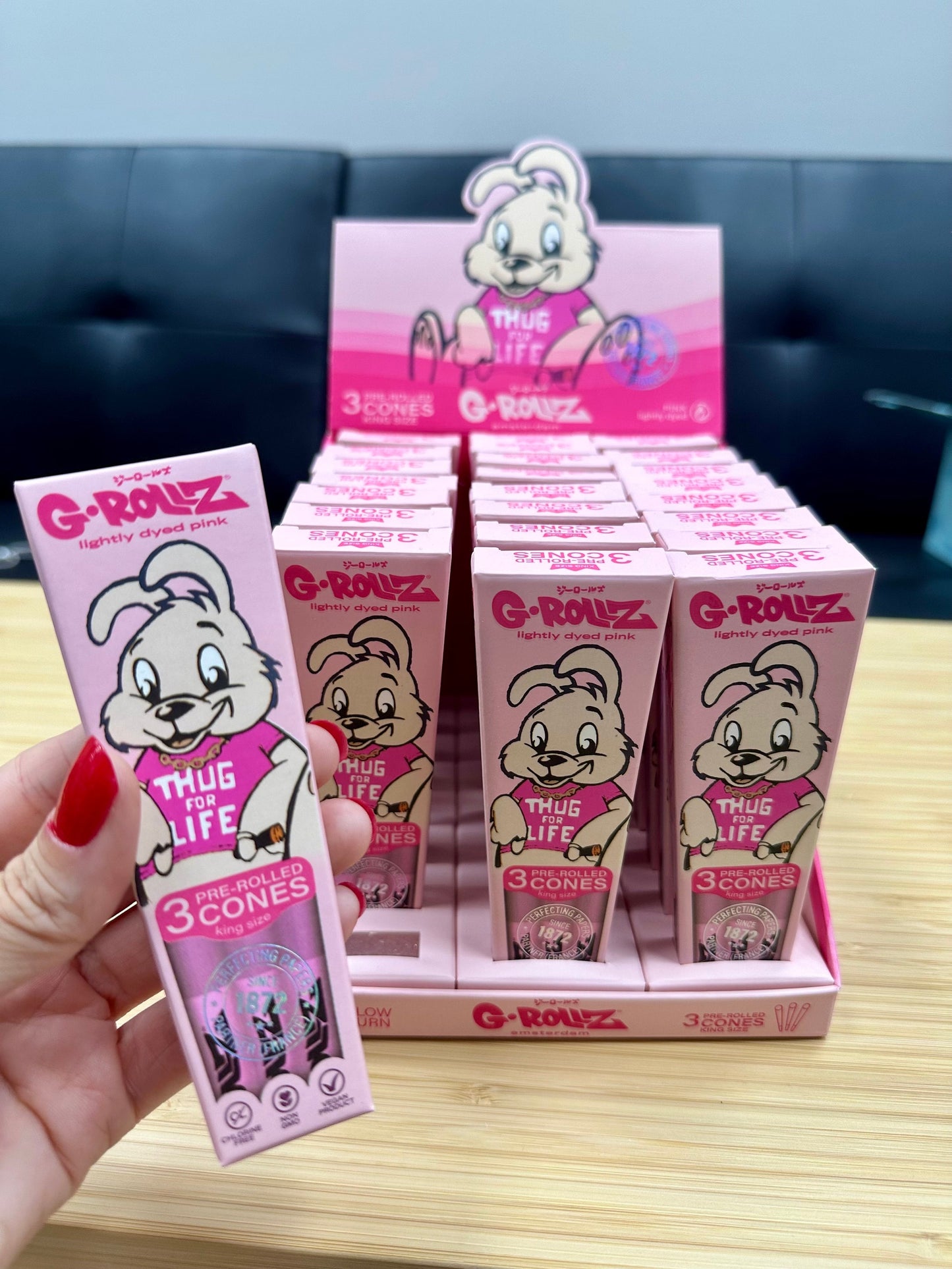 G-ROLLZ - King Size Cones - 3 Cones Per Pack