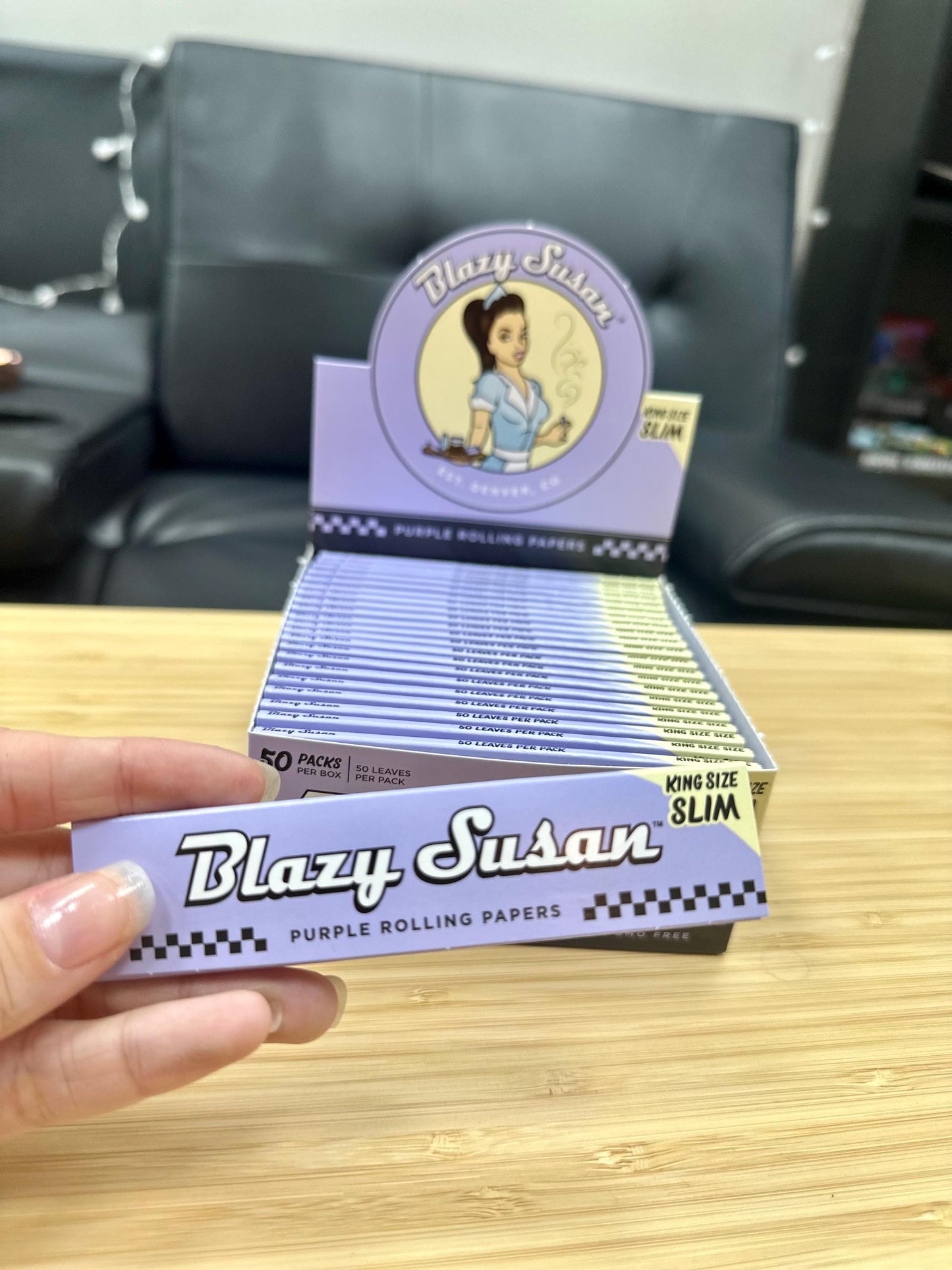 BLAZY SUSAN - King Size Rolling Papers