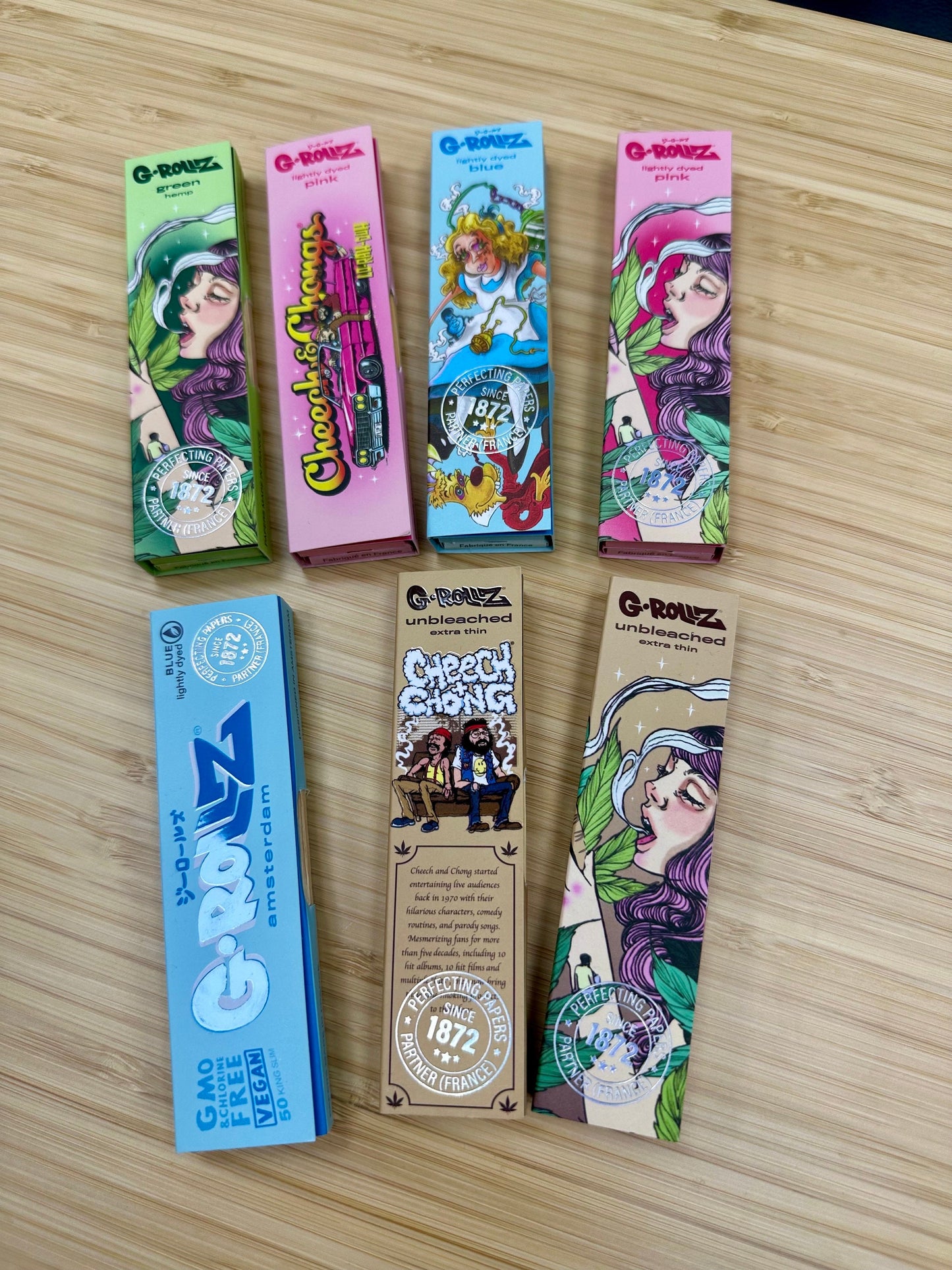 G-ROLLZ - King Size Rolling Papers , Tips & Poker.