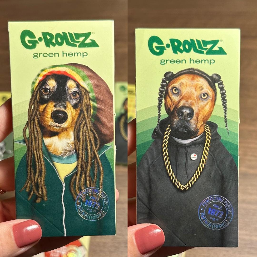 G-Rollz | 50 King Size Papers + Tips & Tray + Bamboo Poker