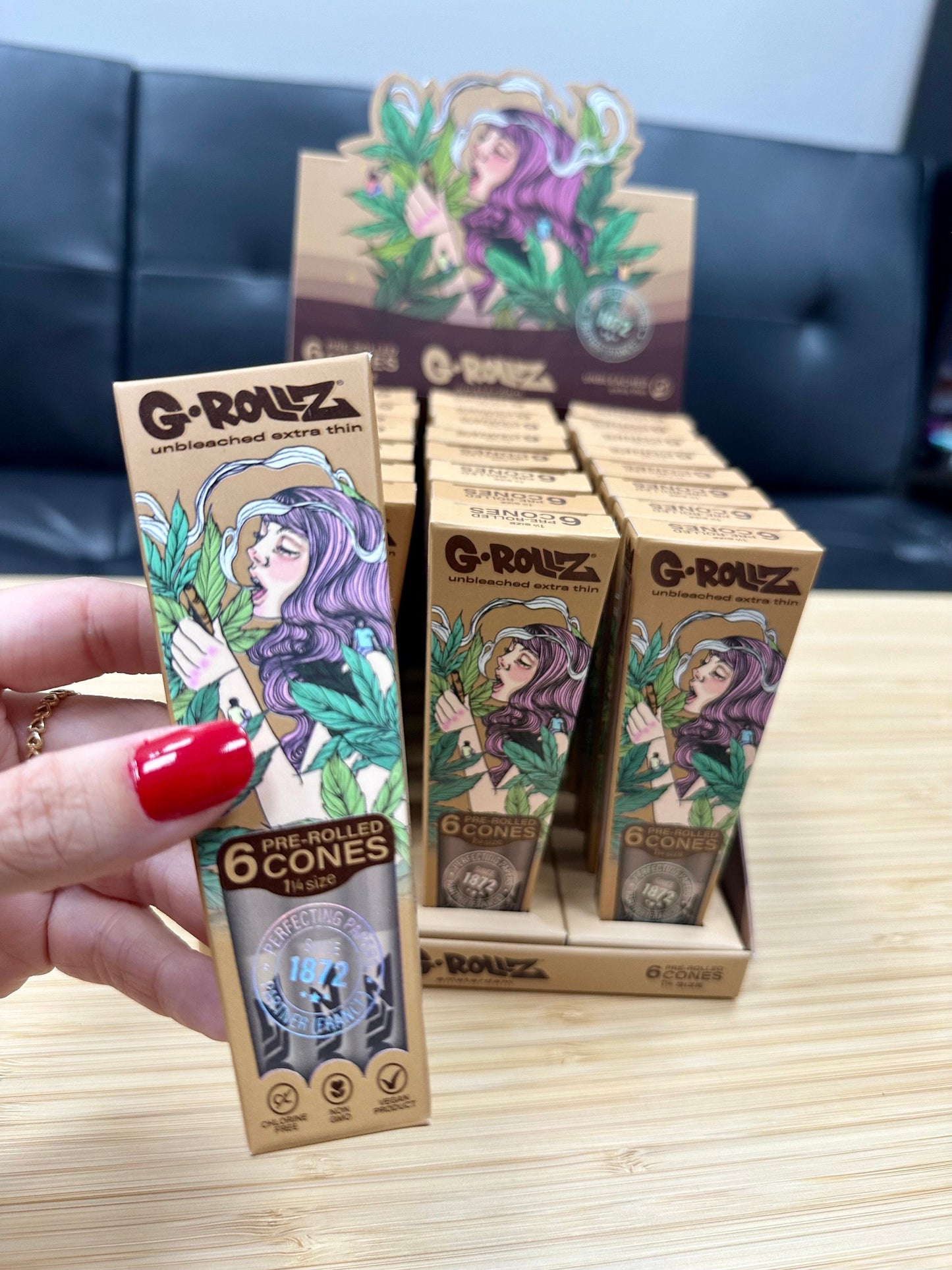 G-ROLLZ | 1 1/4' Cones - 6 Cones Per Pack