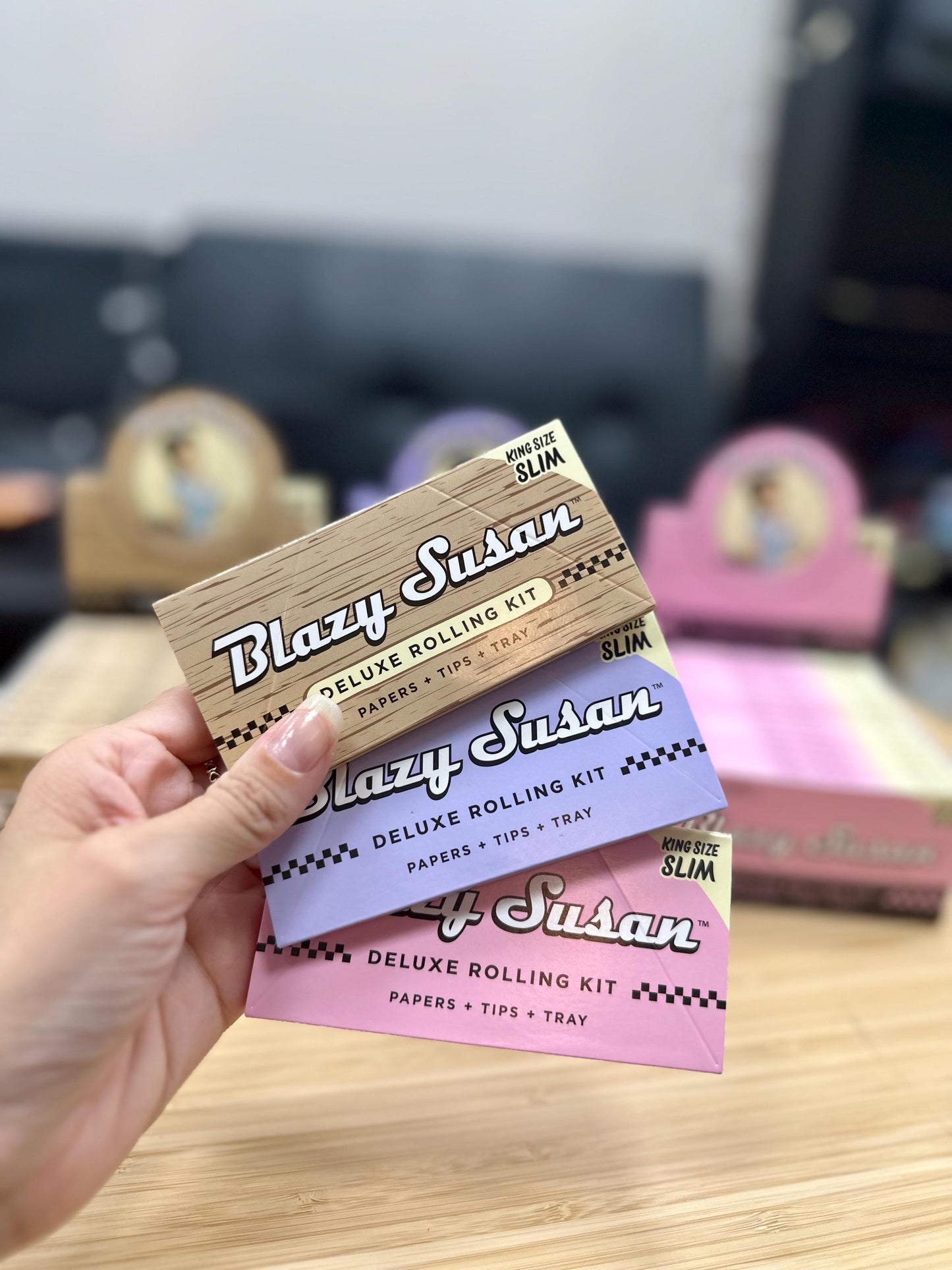 BLAZY SUSAN - Deluxe Rolling Kit | King Size