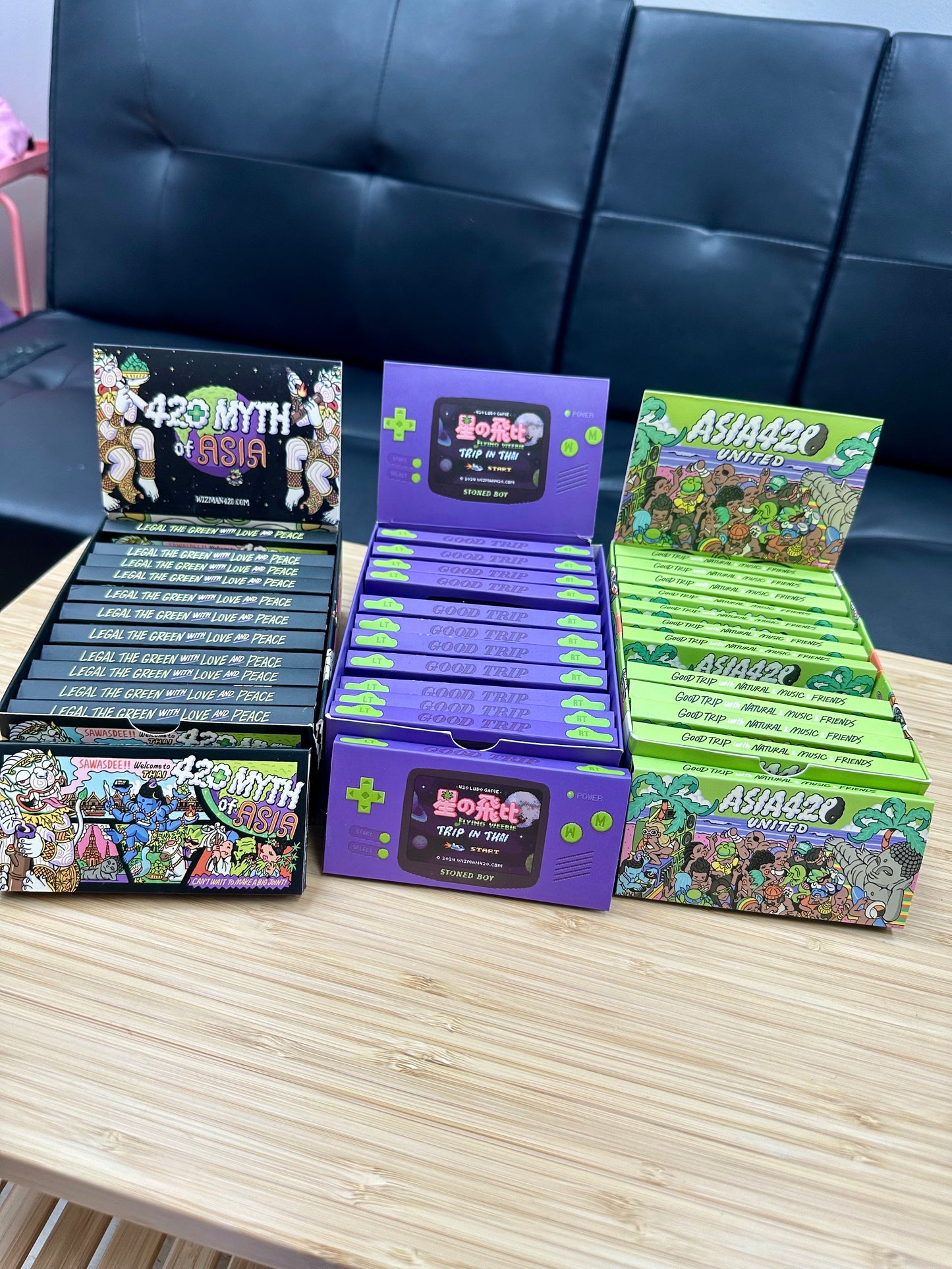 Asia420 UNITED - Rolling Paper Set