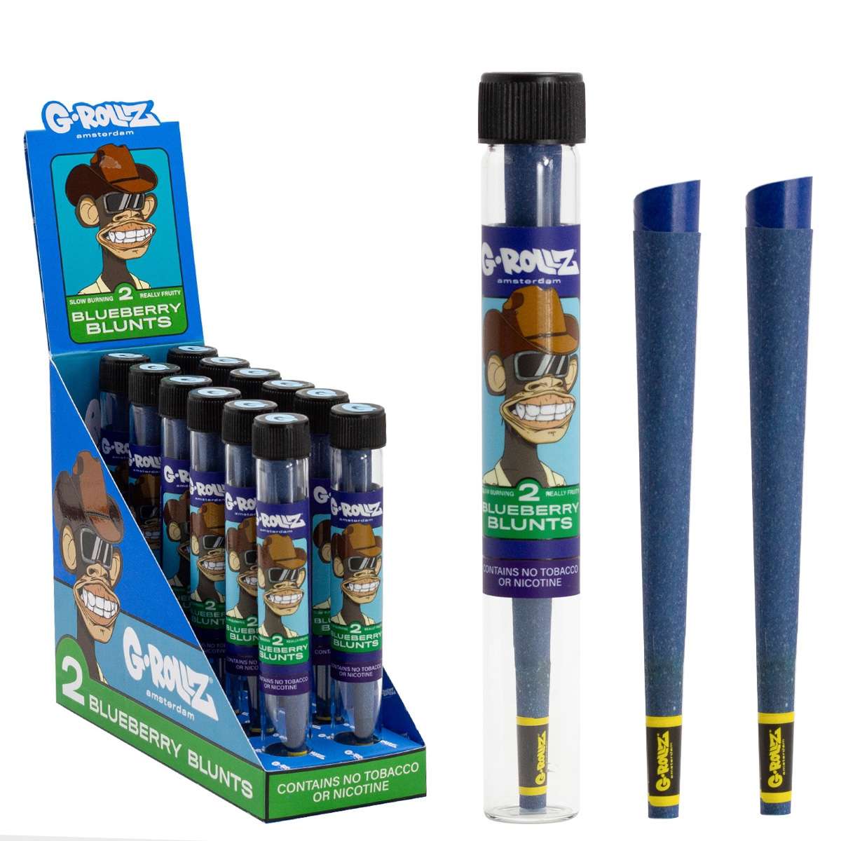 G-ROLLZ - Blunt Cones - 2 Per Pack