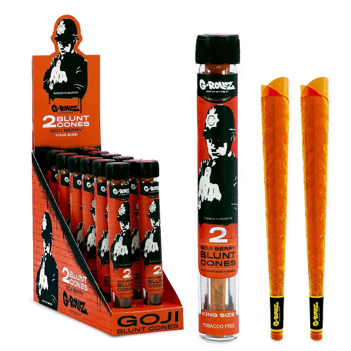 G-ROLLZ - Blunt Cones - 2 Per Pack