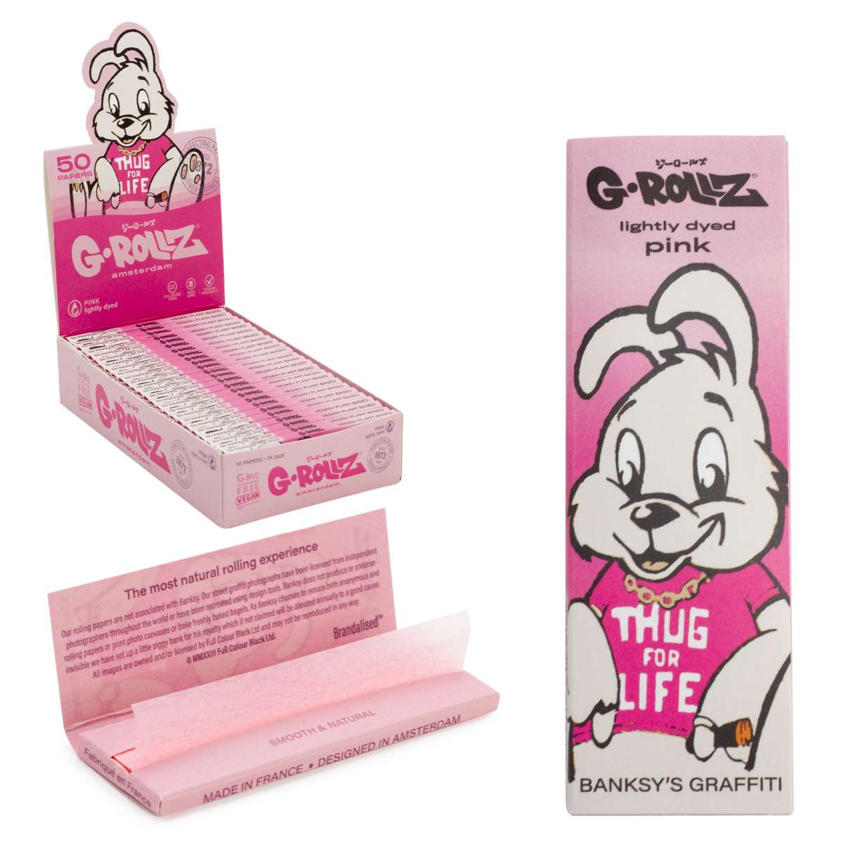 G-ROLLZ - 1 1/4 Size Rolling Papers