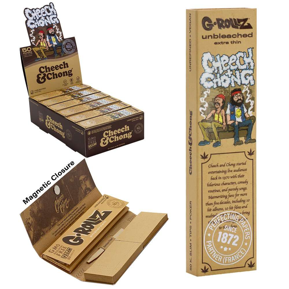 G-ROLLZ - King Size Rolling Papers , Tips & Poker.