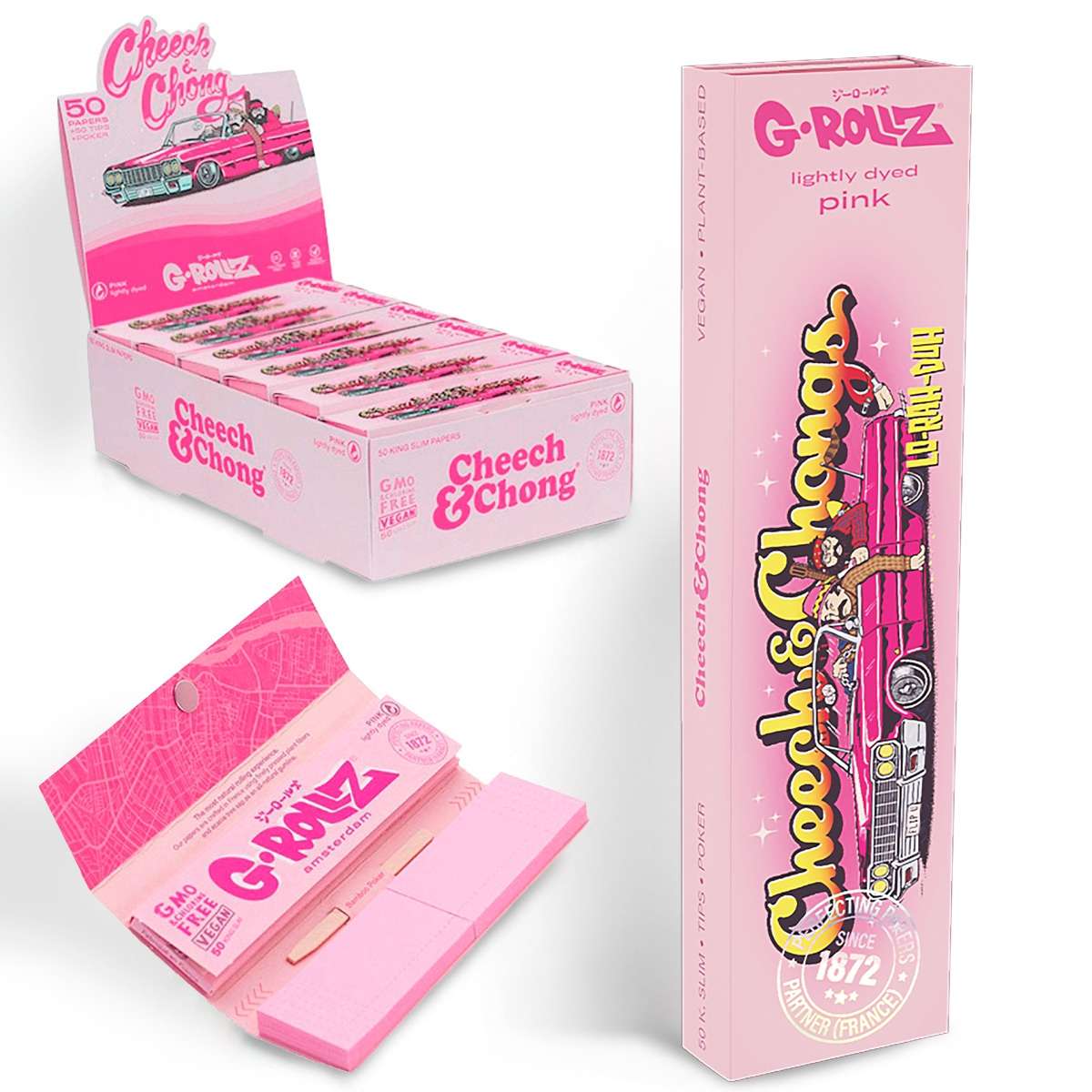 G-ROLLZ - King Size Rolling Papers , Tips & Poker.