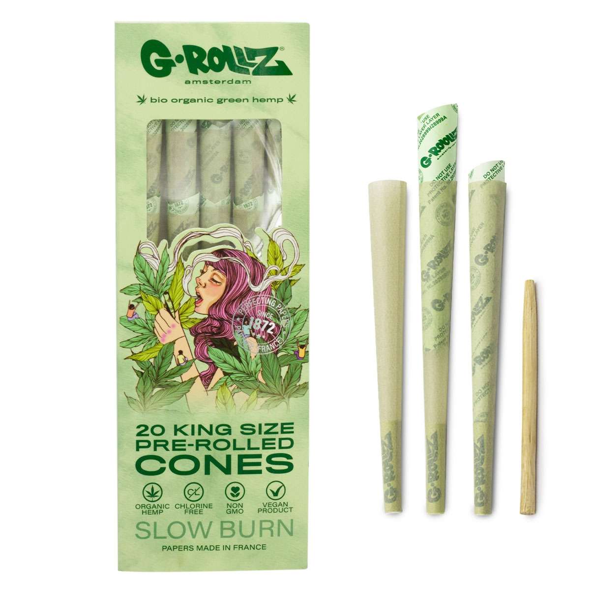 G-Rollz | 20 KS Pre-Rolled Cones