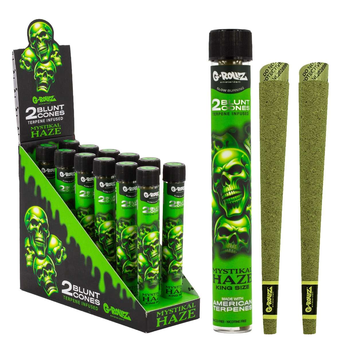 G-ROLLZ - Blunt Cones - 2 Per Pack