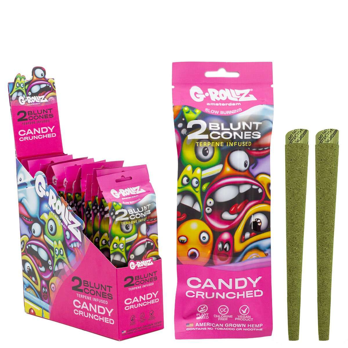 G-ROLLZ - Blunt Cones - 2 Per Pack
