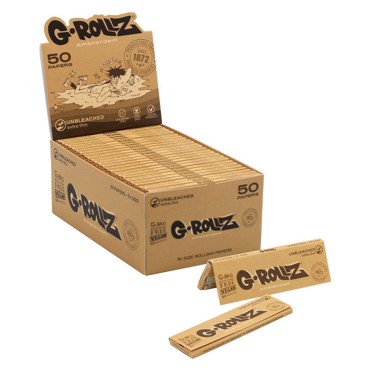 G-ROLLZ - 1 1/4 Size Rolling Papers