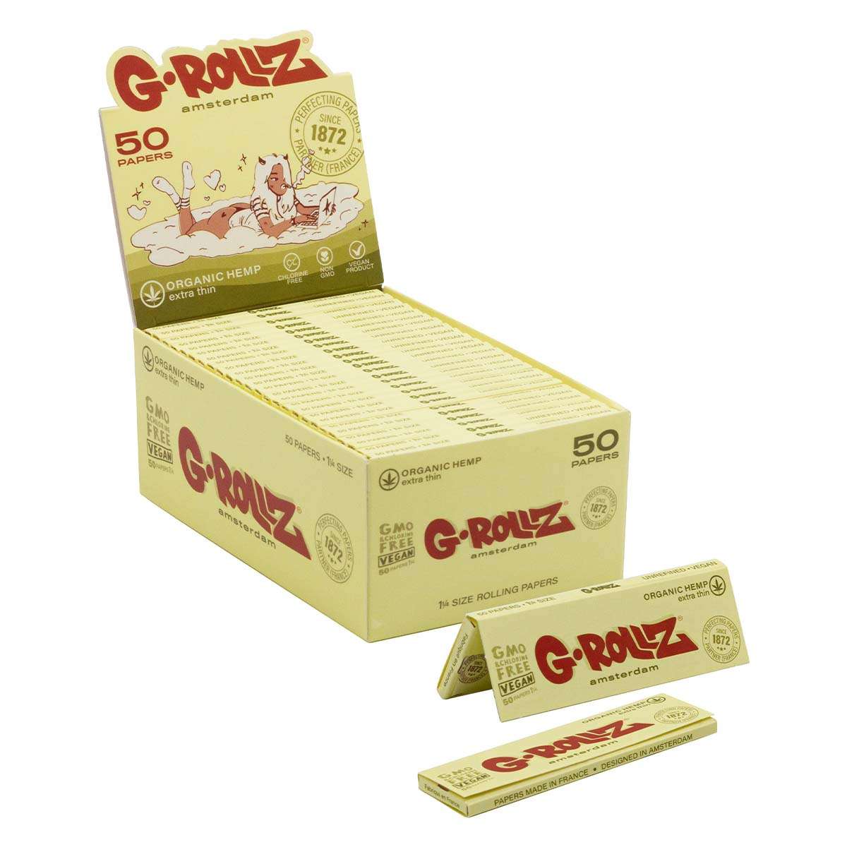 G-ROLLZ - 1 1/4 Size Rolling Papers