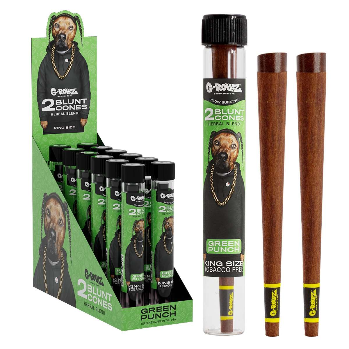 G-ROLLZ - Blunt Cones - 2 Per Pack