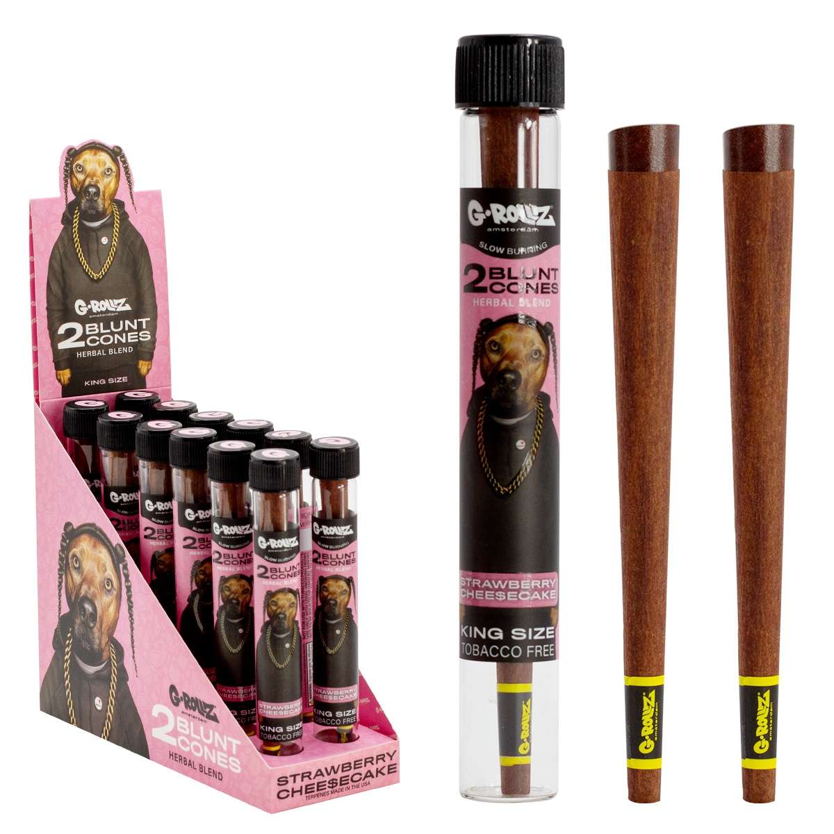 G-ROLLZ - Blunt Cones - 2 Per Pack