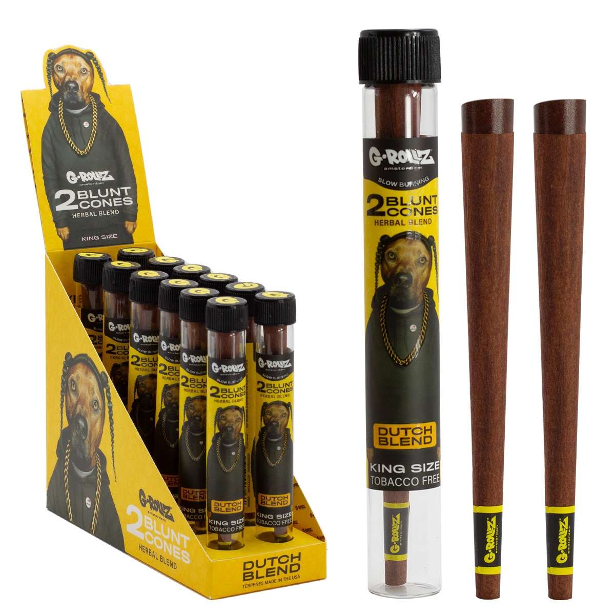 G-ROLLZ - Blunt Cones - 2 Per Pack
