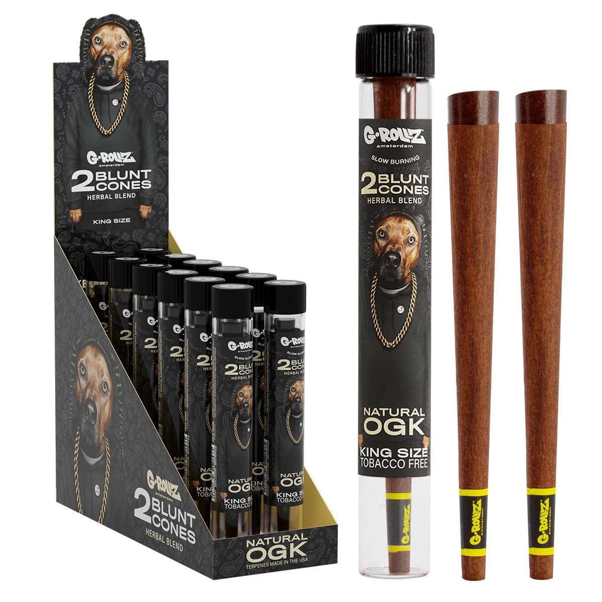 G-ROLLZ - Blunt Cones - 2 Per Pack