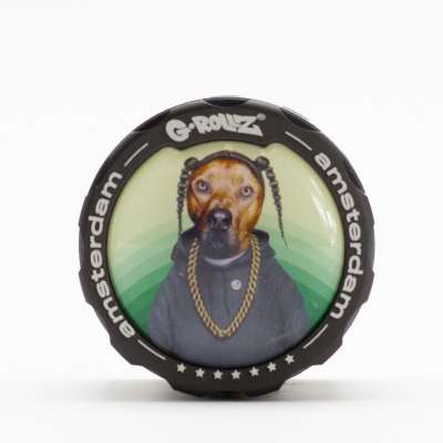 G-Rollz | Pets Rock 'Rap' 4part Grinder - 43mm