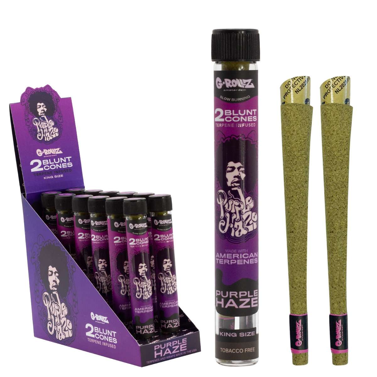 G-ROLLZ - Blunt Cones - 2 Per Pack