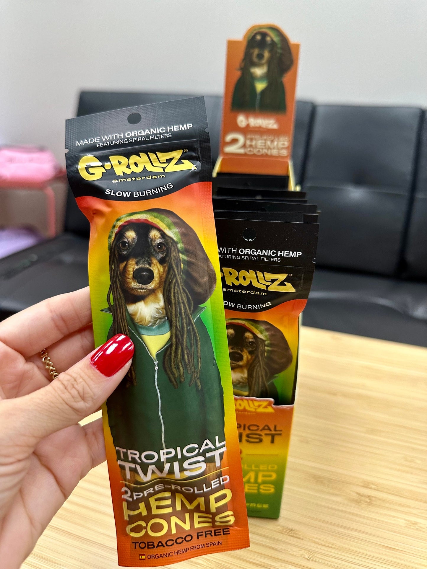 G-ROLLZ Pre-Rolled Cones - 2 Cones Per Pack