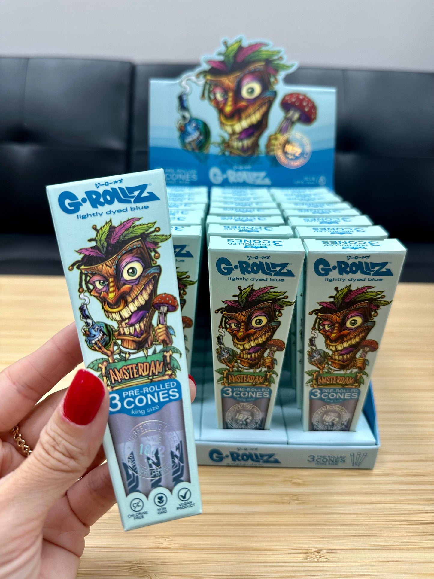 G-ROLLZ - King Size Cones - 3 Cones Per Pack