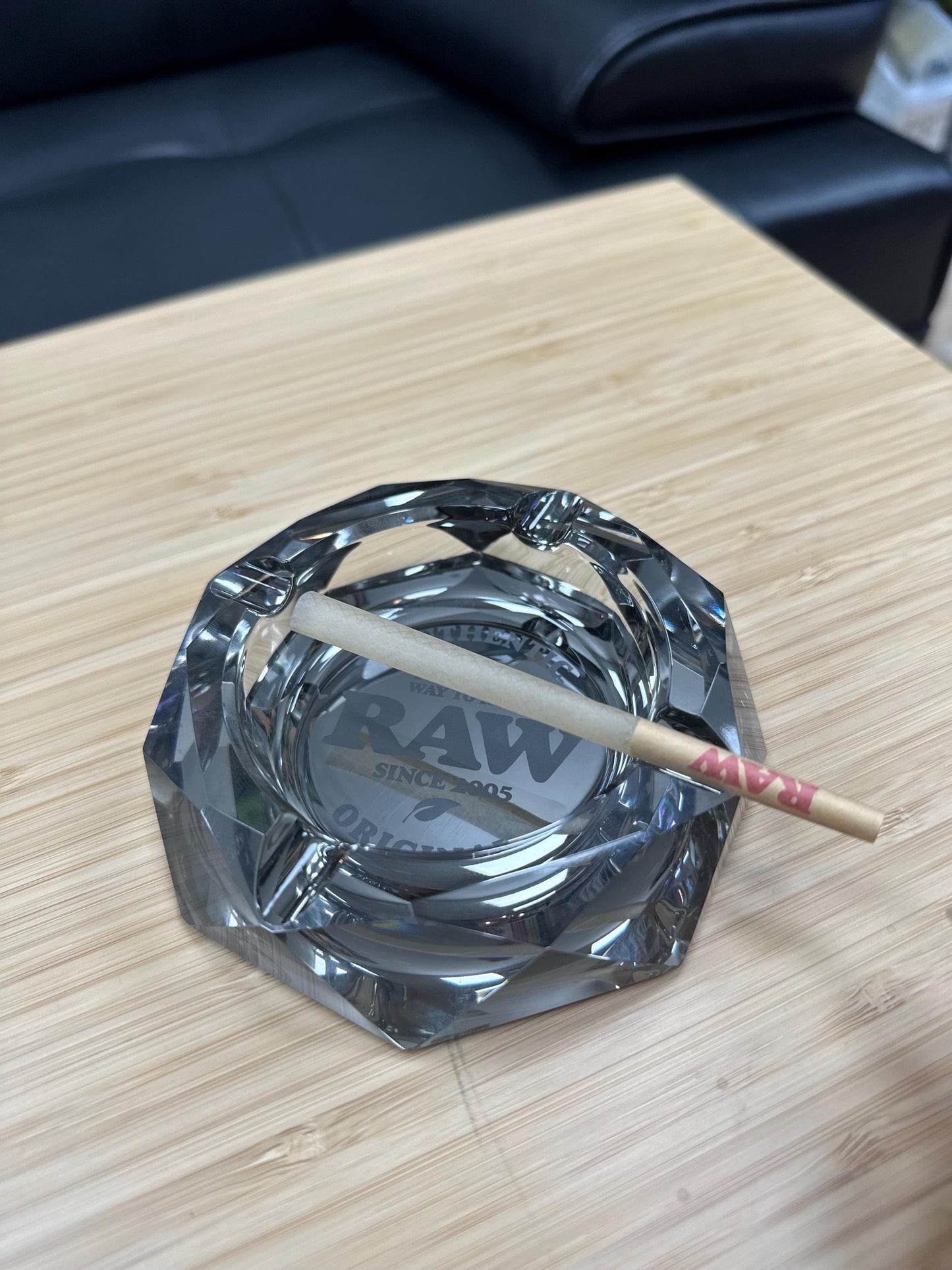 RAW Glass Ashtray