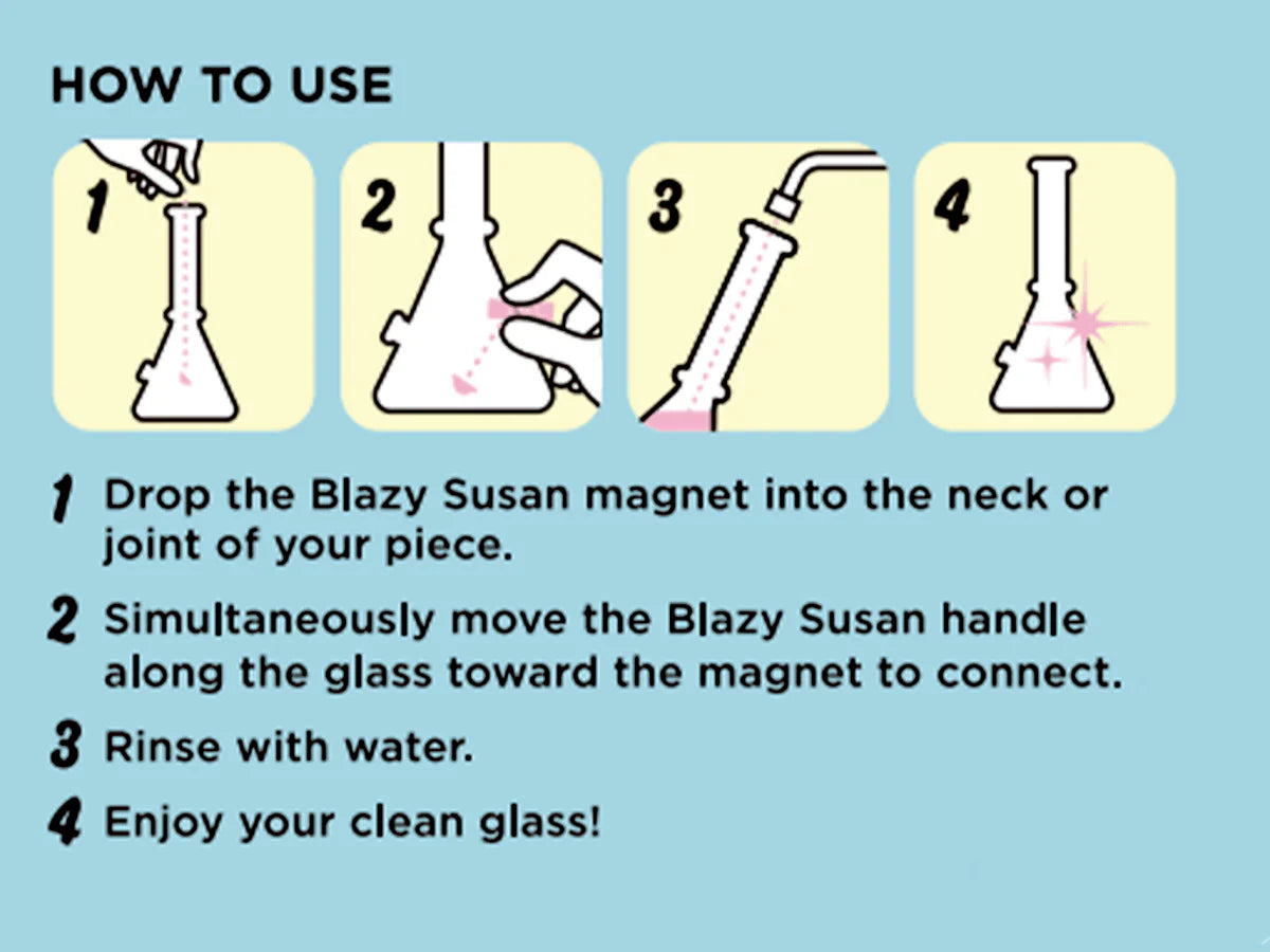 BLAZY SUSAN - Magnetic Resin Blaster Scrubber