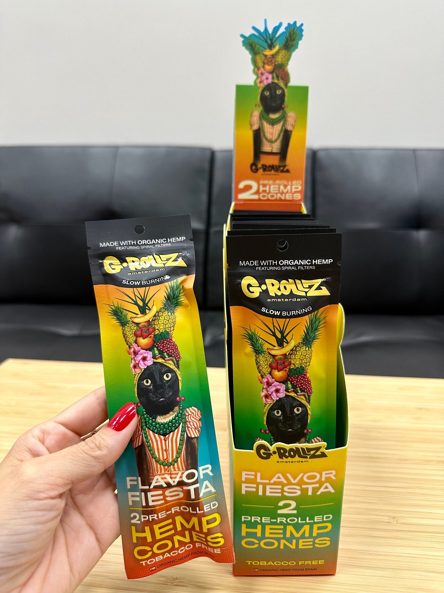 G-ROLLZ Pre-Rolled Cones - 2 Cones Per Pack