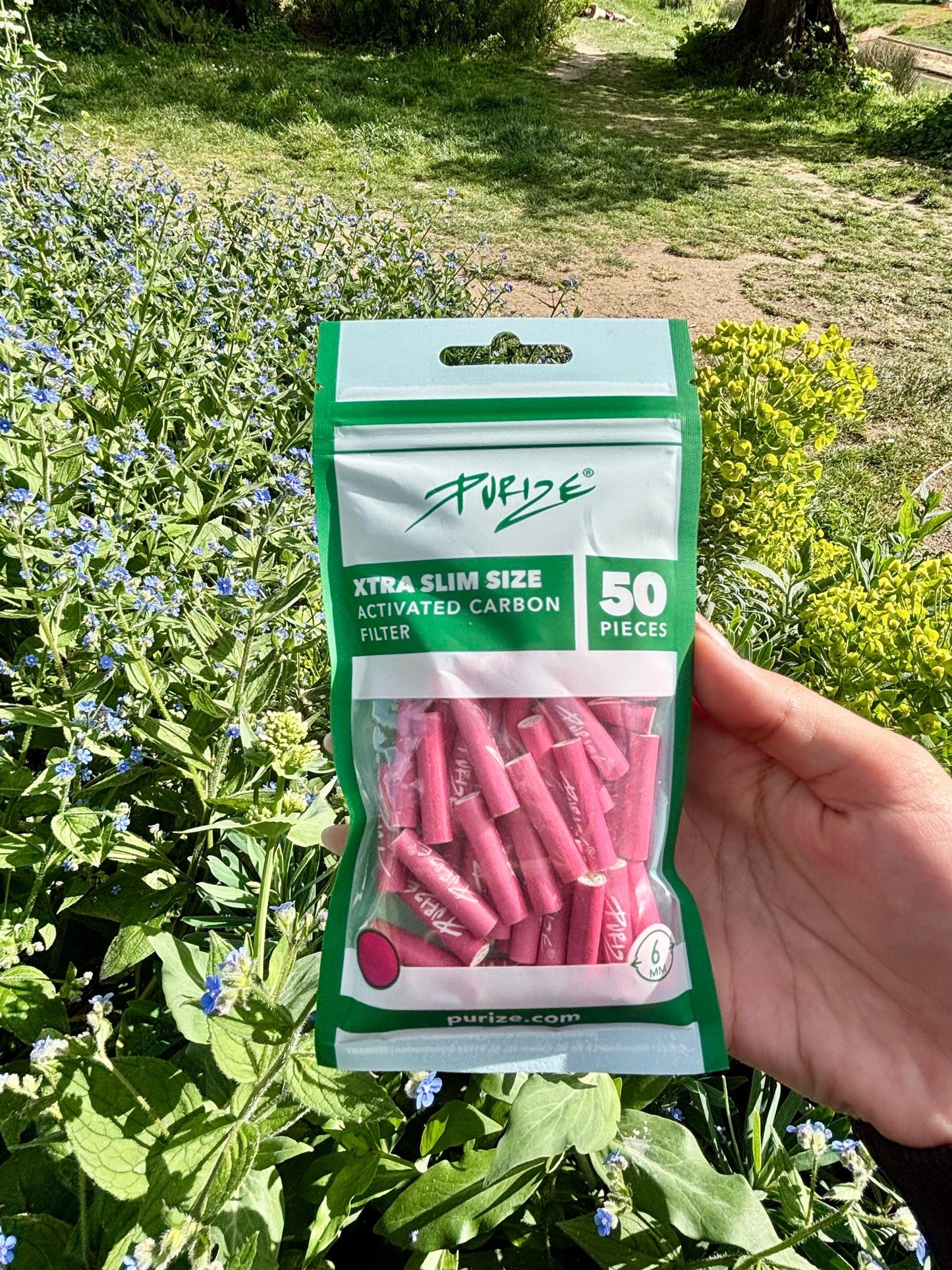 PURIZE - Carbon Activated Extra Slim Filter Tips
