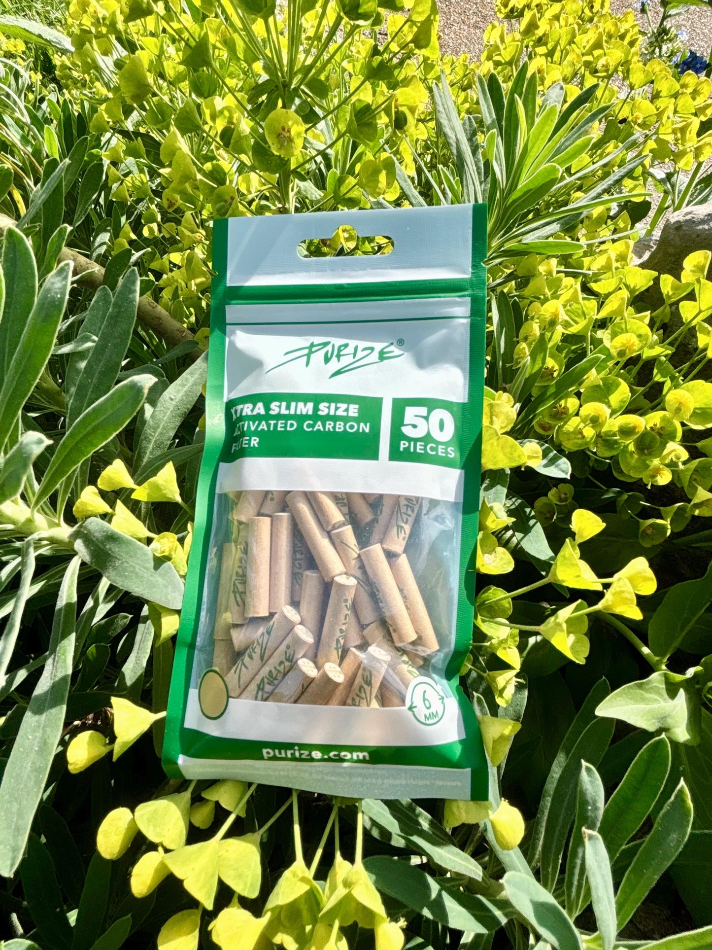 PURIZE - Carbon Activated Extra Slim Filter Tips