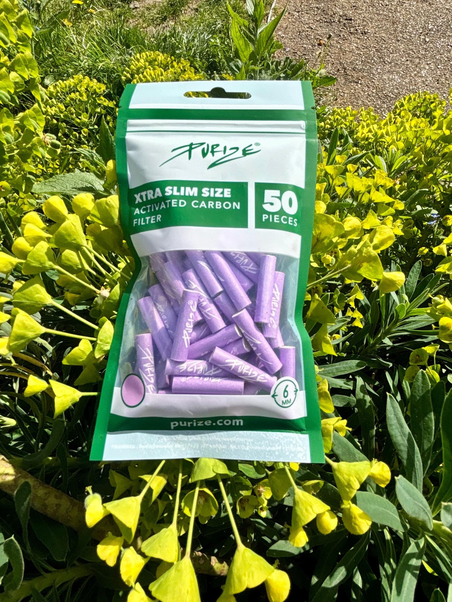 PURIZE - Carbon Activated Extra Slim Filter Tips