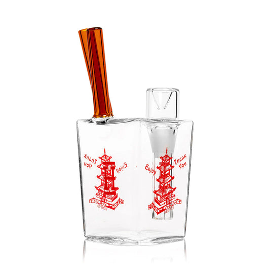 HEMPER Glass Bong Chinese Takeout (6" Height)