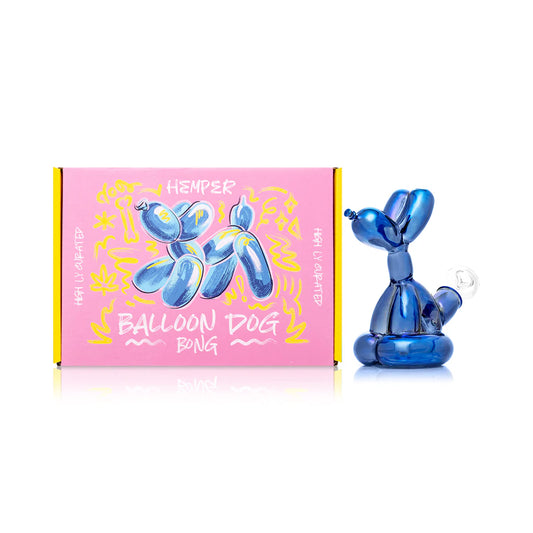 HEMPER Glass Bong Balloon Dog (5.5" Height)