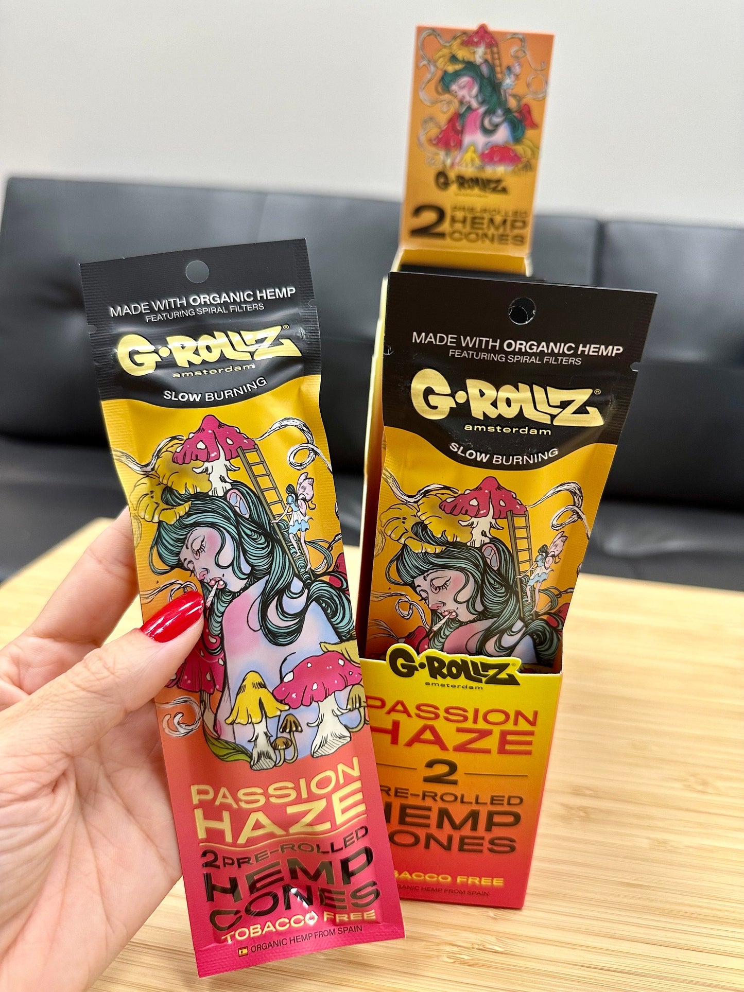 G-ROLLZ Pre-Rolled Cones - 2 Cones Per Pack