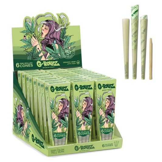 G-ROLLZ  |  1 1/4' Cones - 6 Cones Per Pack
