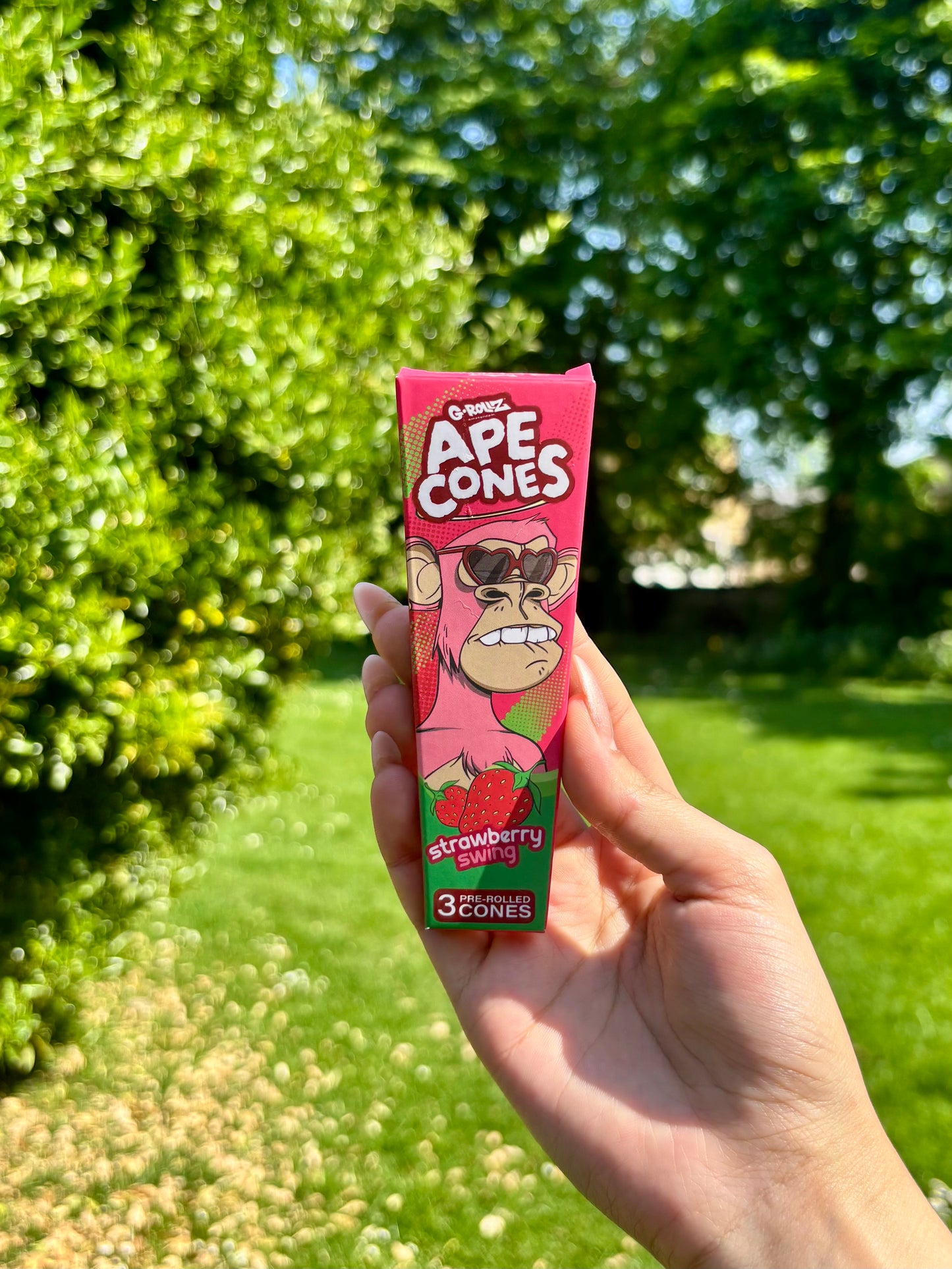 G-ROLLZ Ape Cones - 3 Cones Per Pack - Pop Activated Flavoured Filter