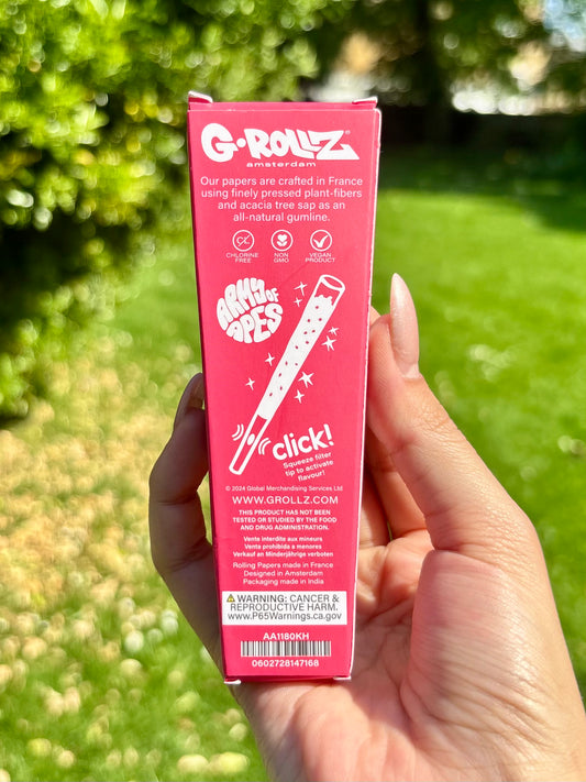 G-ROLLZ Ape Cones - 3 Cones Per Pack - Pop Activated Flavoured Filter