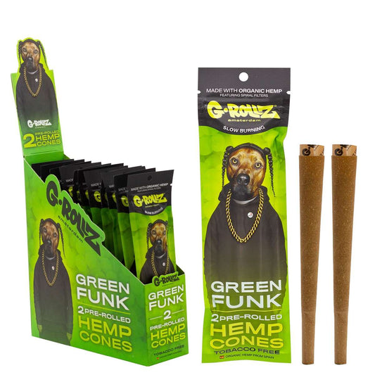 G-ROLLZ Pre-Rolled Cones - 2 Cones Per Pack