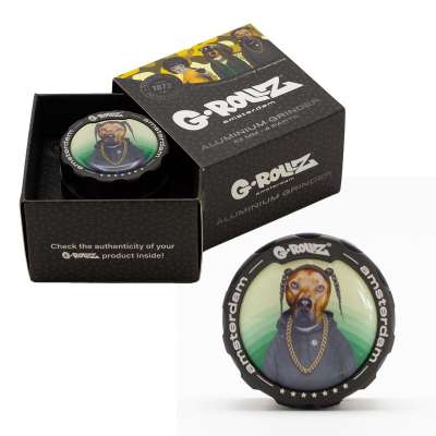 G-Rollz | Pets Rock 'Rap' 4part Grinder - 43mm