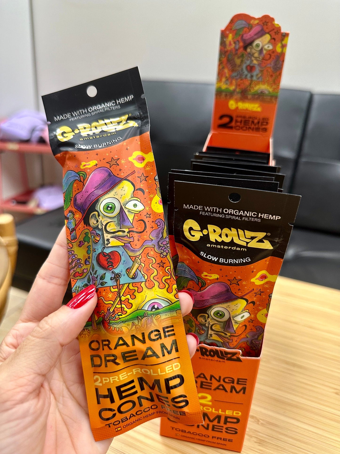 G-ROLLZ Pre-Rolled Cones - 2 Cones Per Pack